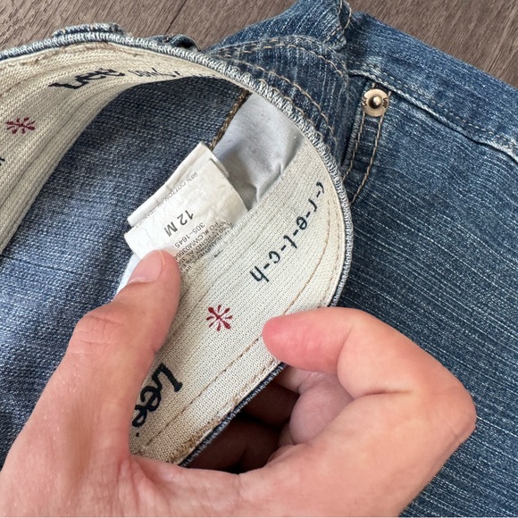 Lees denim jeans. Size 12M - Picture 2 of 3
